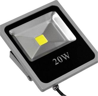 Trade Shop Trade Shop Traesio - Trade Shop - Linterna De Luz Led Slim Ip66 Alta Brillo Luz Blanca Fr&iacute;a 10 20 30 50 W - -20 Vatios