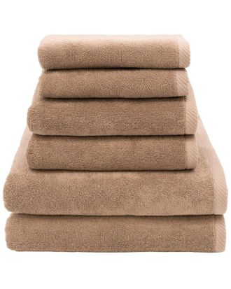 Linum Home Textiles 100% Turkish Cotton Ediree 6Pc Towel Set
