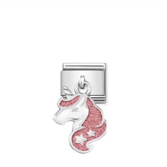 Nomination Womens For Her Links Bracelet In Unicorn Charm