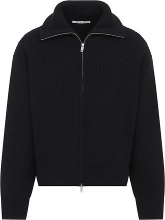 STUDIO NICHOLSON Sandos Rib Zip Though Jumper