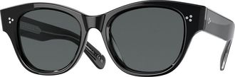Oliver Peoples OV5490SU Eadie Polarized 1492P2 Womens Sunglasses Black Size 51
