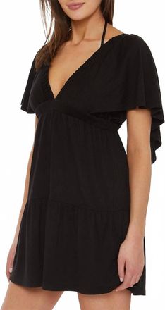 Isabella Rose Taylor Palermo V-Neck Plunge Dress In Black