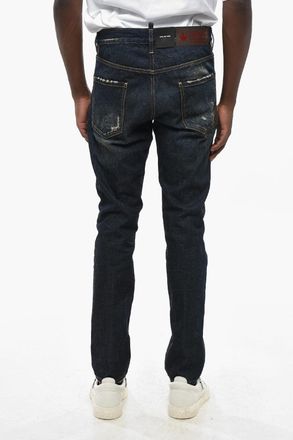 Dsquared2 Vintage Wash Denim Jeans Cool Guy Fit 17cm Dsquared2