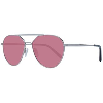Serengeti Eyewear Unisex Cortina Aviator Sunglasses Pink Lenses - Dusty Pink - One Size