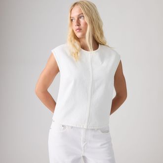 Levi's Denim Tee - Womens - XS - White