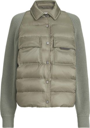 Brunello Cucinelli Kurze Daunenjacke aus Nylon von Brunello Cucinelli