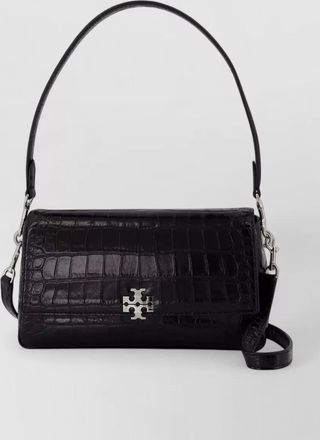 Tory Burch charlie small lamb leather clutch bag