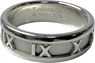 Tiffany & Co. Silver Silver 925 Band Ring (Pre-Owned)