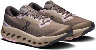 On Cloudsurfer Trail 2 Waterproof Trail Running Shoe in Cinder/Desert at Nordstrom, Size 10.5