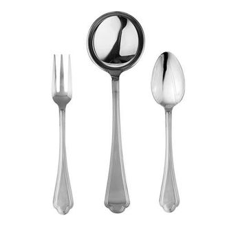 Mepra Leonardo Serving Set - 3 Pieces in Silver at Nordstrom