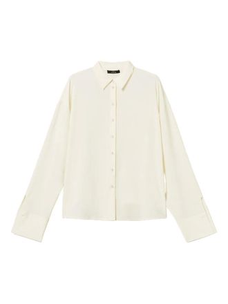 Twin-Set button-cuff shirt - White