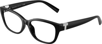 Tiffany & Co. Stijlvolle Bril in Blauw - Dames - Brillen - Zwart - 52 MM - Accessoires