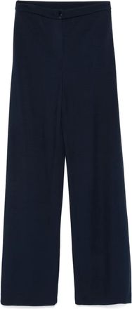 Emporio Armani Pantaloni con lavorazione in rilievo - Blu