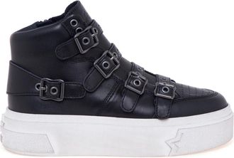 Ash Sneaker - Dames - Sneakers - Zwart - 38 EU - Leer - Schoenen