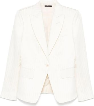 Tom Ford Blazer gessato - Toni neutri