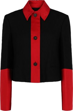 Ferragamo Colorblock Collared Jacket