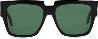 Family Affair Fred square-frame sunglasses - Black