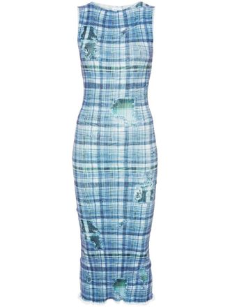 Acne Studios Abito smanicato a coste - Blu