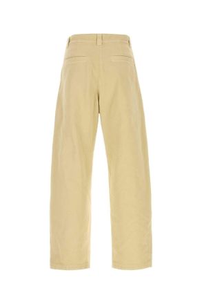 A.P.C. Mens Beige Cotton Chino Pant Sable Exterior: Pantaloni
