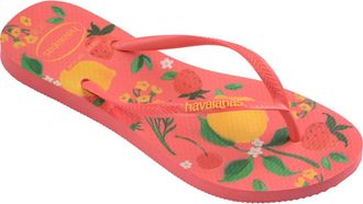 Havaianas Slim Summer Bliss Flip Flop in Tropical Coral at Nordstrom, Size 11
