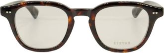 Eyevan 7285 Occhiali da sole geometrici - Marrone