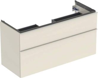 Keramag Keramag - Geberit Icon Mueble Bajo Lavabo, 2 Cajones, 118,4x61,5x47,6 Cm