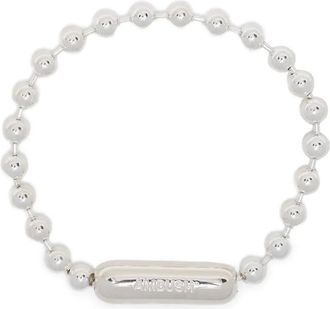AMBUSH Schakelarmband met kralen - Zilver