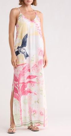 Maaji Debbie Cover-Up Dress in Pink at Nordstrom Rack, Size Medium