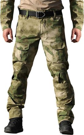 Generic Mens Classic Trousers, Tactical Cargo Trousers, Waterproof Mens Trousers, Relaxed Fit, Tactical Combat, Army Cargo Work Trousers with Multiple Pockets