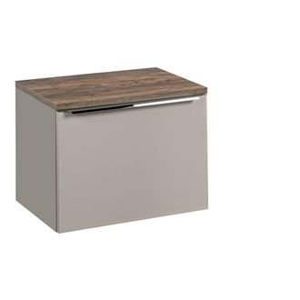 Petits Meubles Mueble bajo lavabo 60cm paneles laminados y mdf topo