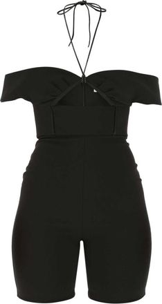 Saint Laurent Black Bustier Classic Jumpsuit