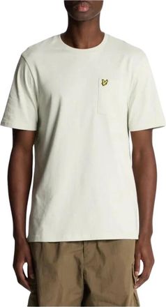 Lyle & Scott T-shirt met ronde hals - Heren - T-shirts - Groen - XL - Katoen - Tops