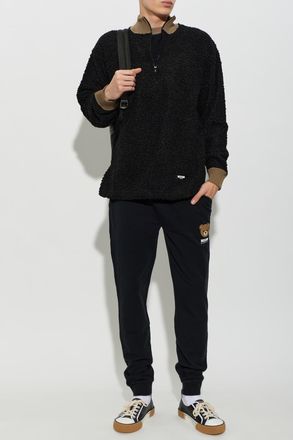 Moschino Active Sweatshirt, Mens, Black