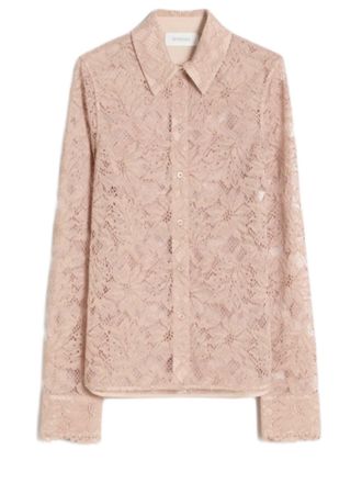 Sportmax Rebrod&eacute; Floral Lace Shirt
