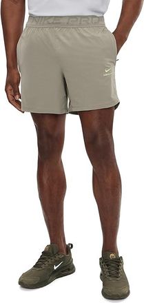 Nike 6 Pro Training Dri-FIT Shorts Mens Workout Diffused Blue/Black : 2XL 6, Polyester/Spandex