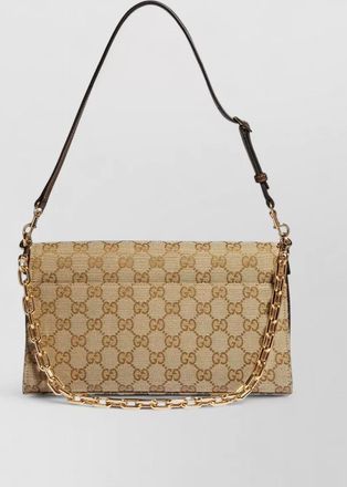Gucci medium horsebit 1955 fabric shoulder bag