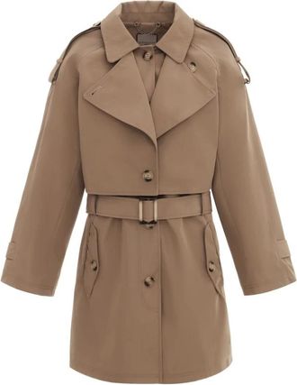 Urban Code Cael Trenchcoat - Dames - Trenchcoats - Bruin - M - Polyester - Jassen