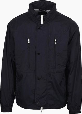 A|X Armani Exchange Mens ARMANI EXCHANGE WOVEN JACKET DEEP NAVY - Size: 44
