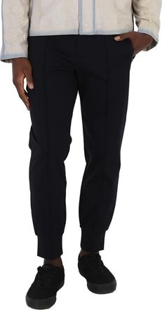 Emporio Armani Mens Blu Navy Ponte-Di-Roma Fabric Joggers, Size XX-Large
