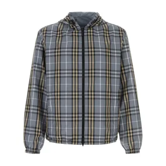 Burberry Reversible Check Jacket - male - Burberry - Light Jackets - Multicolor - XL - Jackets