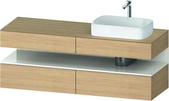 Duravit Duravit Qatego Consola Mueble Bajo Lavabo, 2 Extensiones, 2