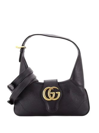Gucci Monochrome Aphrodite Leather Small shoulder bag - Black