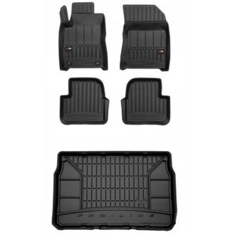 OEM Set 3d Alfombrillas Y Alfombrillas De Maletero Citro&euml;n C3 Iii Hatchback 2016-2024