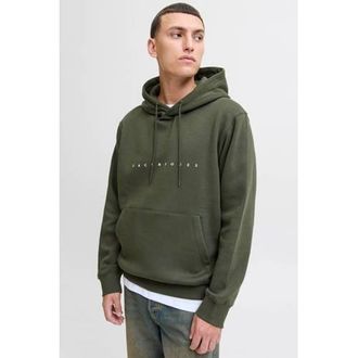 Jack & Jones ESSENTIALS hoodie donkergroen
