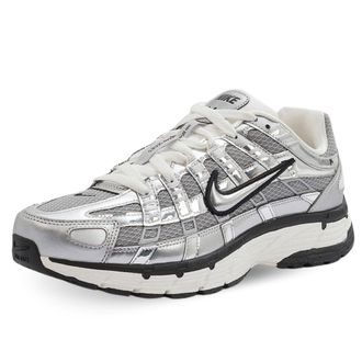 Nike CN0149-001 P-6000 Men Metallic Silver/Metallic Silver-SAIL UK 3.5