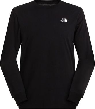 The North Face Evolution Simple Dome Regular Long Sleeve Longsleeve f&uuml;r Herren | schwarz