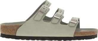 Birkenstock Arizona Soft Footbed Three Strap Sandalen - Dames - Sandalen - Groen - 40 EU - Schoenen