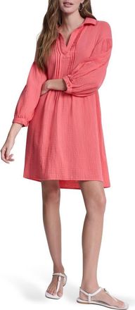 DKNY Cotton Gauze Dress in Sunkissed at Nordstrom Rack, Size X-Large