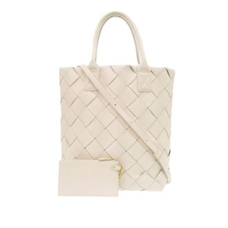 Bottega Veneta Pre-owned Bottega Veneta Lambskin Maxi Intrecciato Cabat Tote 30 Ladies 686L9KO9KNCPHOS5