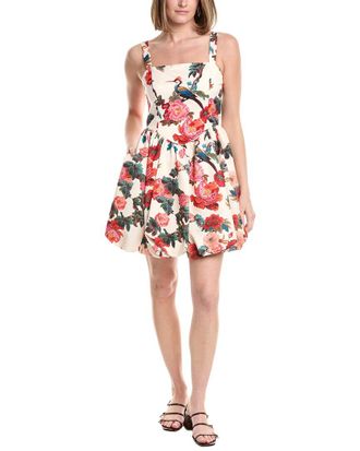 Julia Jordan Printed Faille Sleeveless Dress